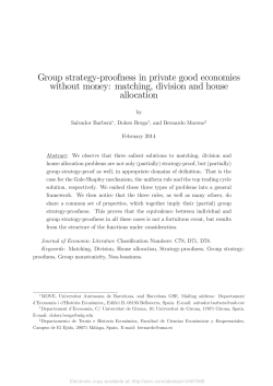 Group strategy proofness in private good economies without money