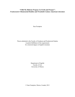 Dissertation Frampton Final Submission
