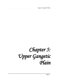 Chapter 5: Upper Gangetic Plain