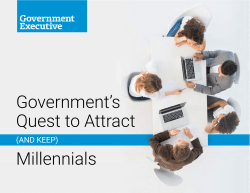 Government`s Quest to Attract Millennials