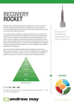 Andrew May - Recovery Rocket PDF