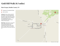 Gold Hill Walk (0.5 miles)