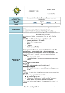 sample assessment task template