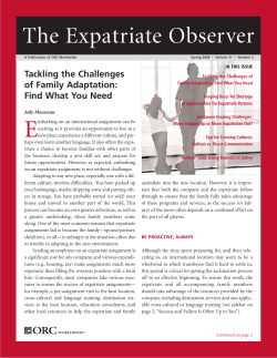 The Expatriate Observer - Ricklin