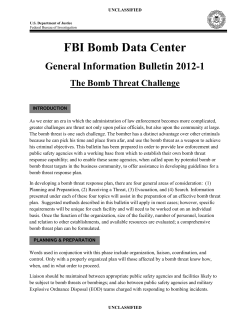 FBI: The School Shooter: A THREAT ASSESSMENT PERSPECTIVE
