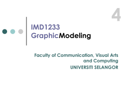 IMD1233 GraphicModeling