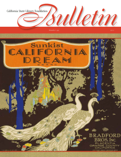 Bulletin 99 - California State Library Foundation