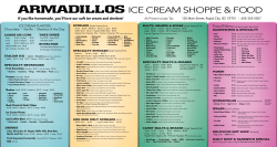 Menu (Color PDF) - Armadillo`s Ice Cream Shoppe