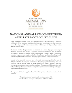 CLOSING ARGUMENT GUIDE