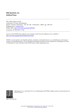 The 1953 Coup in Iran - Mr. Isaac`s Social Studies Site