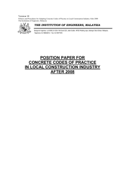 PP on Concrete Codes of Practice