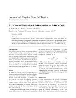 Journal of Physics Special Topics