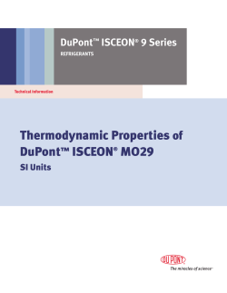 SI - The Chemours Company