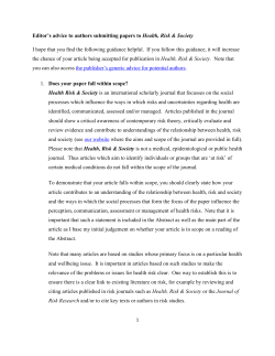 Background and Social Support characteristics as predictors of