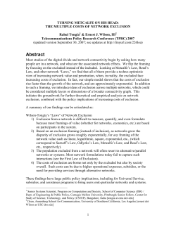 turning metcalfe on his head