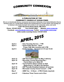 Holy Thursday Service &ndash; 7 PM April 3