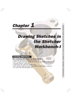 Drawing Sketches in the Sketcher Workbench-I
