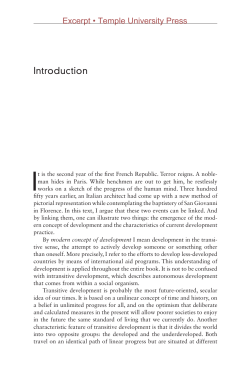 Art, Politics, and Development: How Linear Perspective Shaped