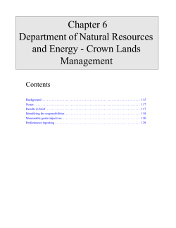 Crown Lands Management