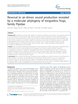 Reversal to air-driven sound production revealed by a molecular