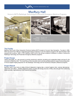 NHTI MacRury Hall - Yeaton Associates Inc.