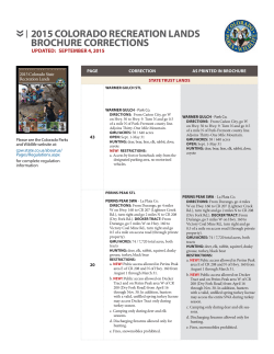 2015 colorado recreation lands brochure corrections