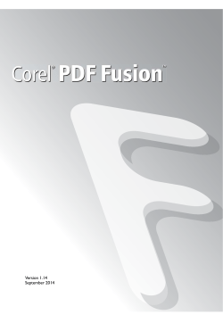 Corel PDF Fusion