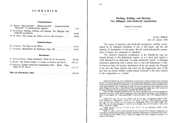 Two Bilingual Anti-witchcraft Incantations