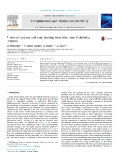 A view of covalent and ionic bonding from Maximum