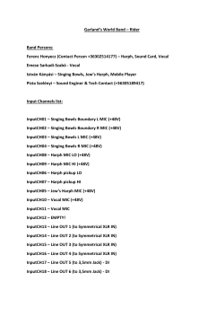 Garland`s World Band &ndash; Rider Band Persons