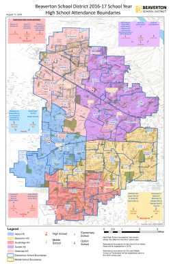 2016-17 Schools and HS Boundaries