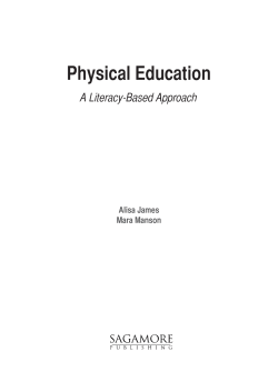 Physical Education - Sagamore Publishing