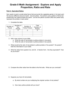 Grade 8 Math Assignment: Explore and Apply Proportion, Ratio and