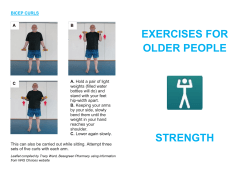 BICEP CURLS