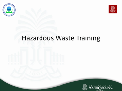 Hazardous Waste