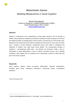 Metamimetic Games - at www.arxiv.org.