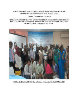 Tanzania - CUTS International