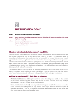 education goal - iKNOW Politics