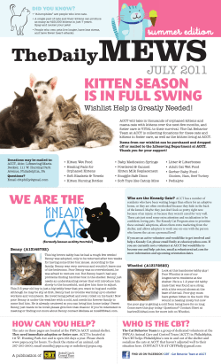 Summer 2011 - ACCT Philly