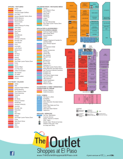 Mall Map - Horizon Group Properties