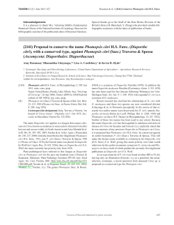 Phomopsis citri - Ingenta Connect
