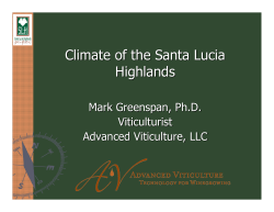 SLH Climate Data - Santa Lucia Highlands