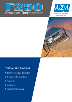 Precision Thermometer