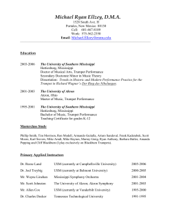 Michael Ellzey. - Eastern New Mexico University