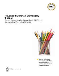 Thurgood Marshall Elementary School