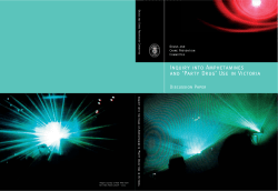 Party Drug Papers Cover - Parliament of Victoria