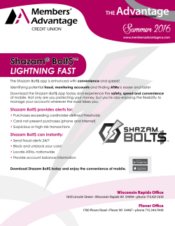 Summer - Members` Advantage Credit Union