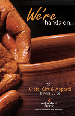 2014 Craft, Gift and Apparel Wholesale Buyers Guide