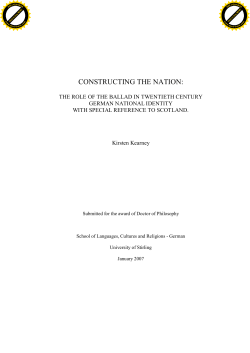 constructing the nation