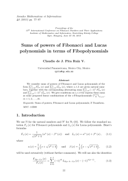 Sums of powers of Fibonacci and Lucas polynomials in terms of